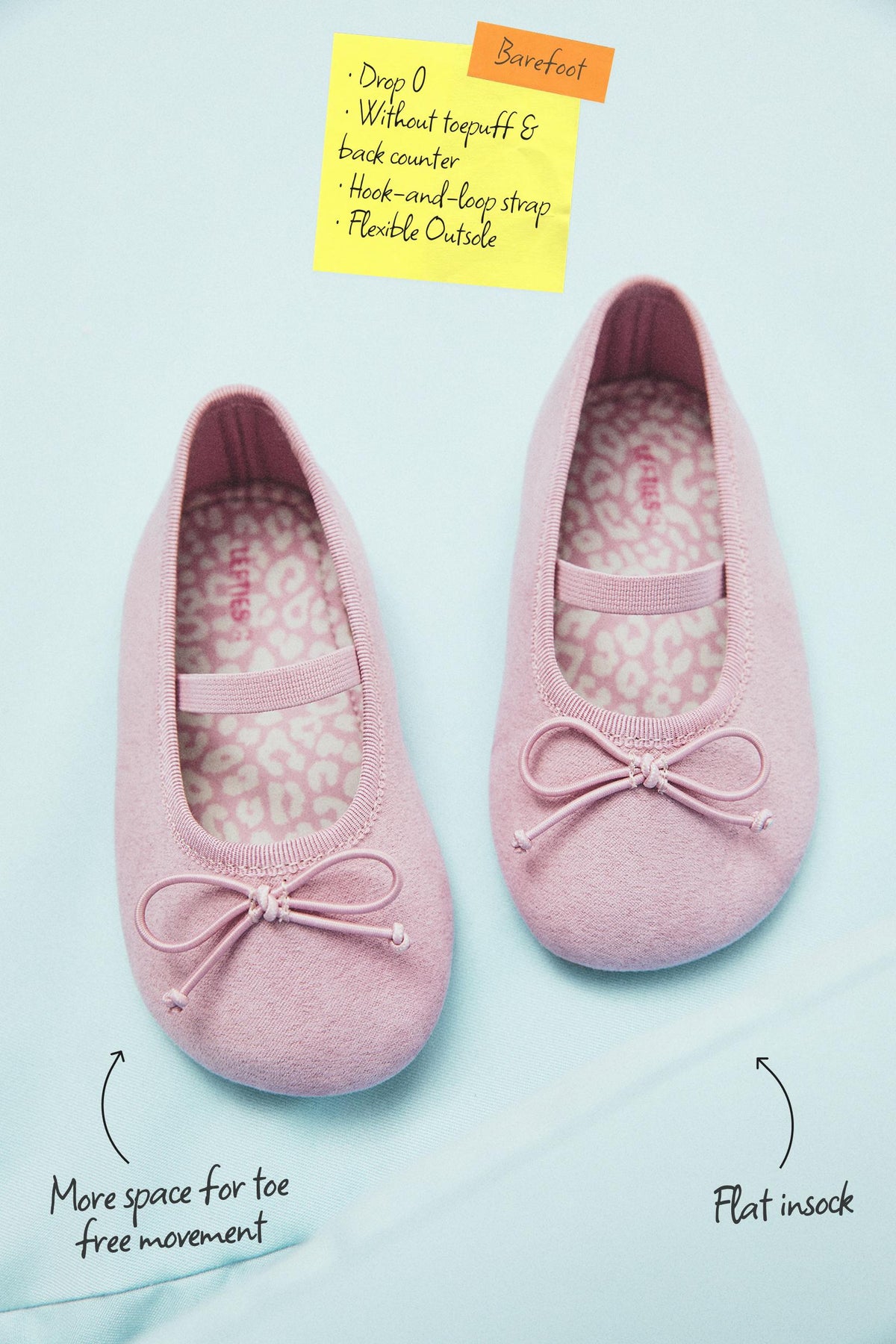 Barefoot Bow Ballerina Flats