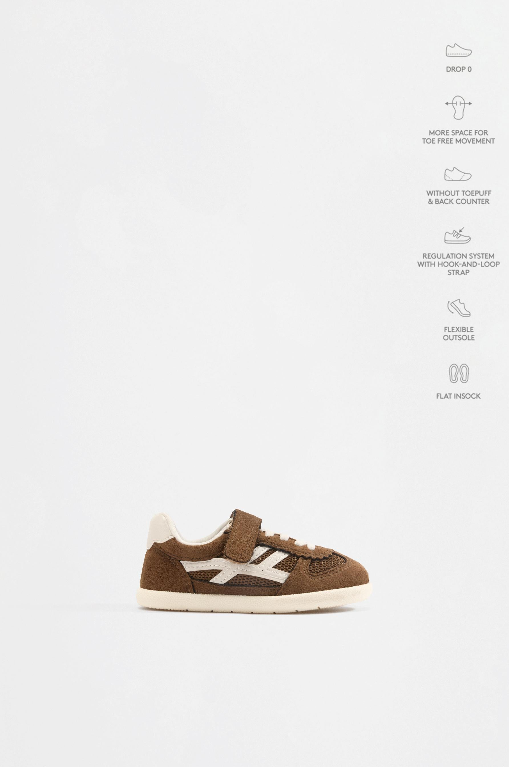Combined barefoot sneakers