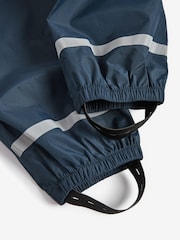 Navy Blue Waterproof Trousers (9mths-10yrs) - Size 9-12 Months (74-80cm)