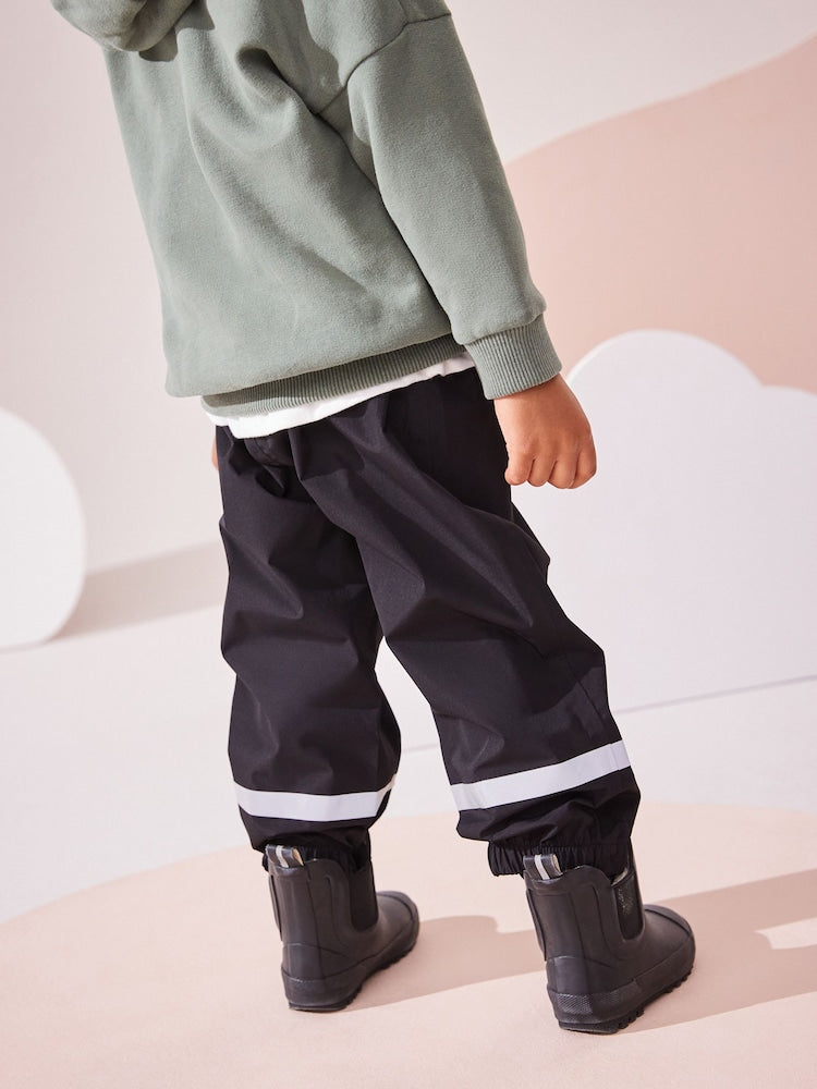 Black Waterproof Trousers (9mths-10yrs)