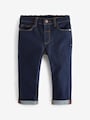 Denim Dark Blue Regular Fit Comfort Stretch Jeans (3mths-7yrs) - Size 3-6 Months (62-68cm)