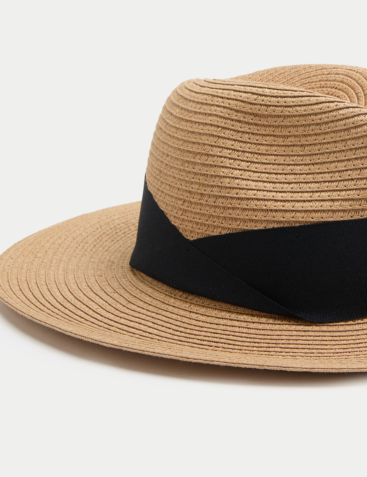 Paper Straw Fedora Hat
