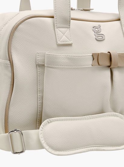 Giggles Diaper Bag with Logo Detail-baby-gear-diaperbags-image-7