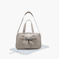 Giggles Solid Diaper Bag with Zip Closure and Double Handle-undefined-image-1