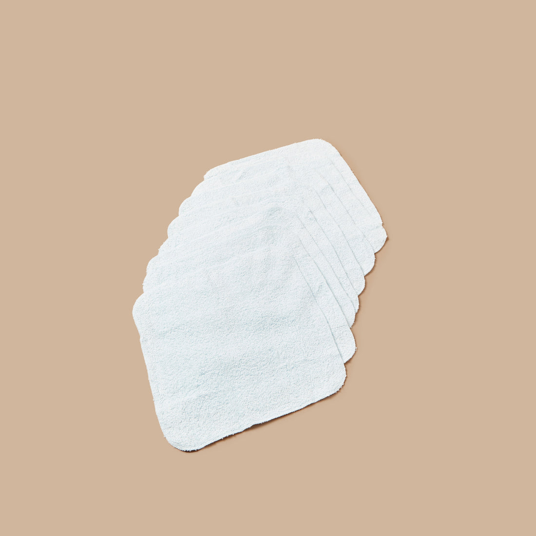 Juniors 8-Piece Textured Washcloth Set - 23x23 cms