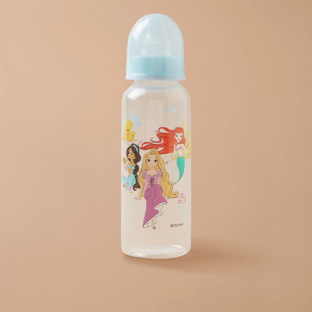Disney Princess Print Feeding Bottle Set - Pack of 3, 250 ml (0-12 months)