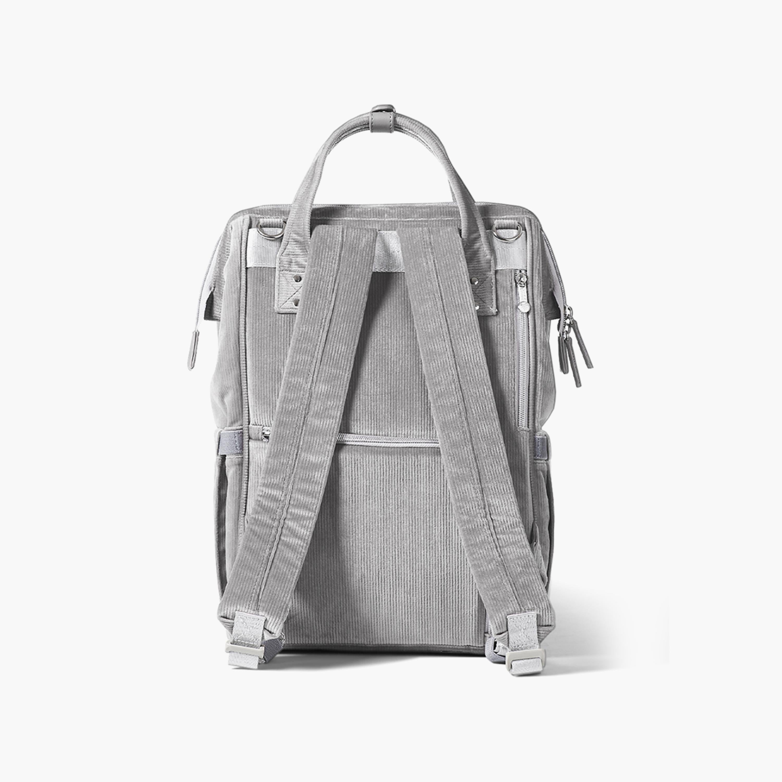 Sunveno Solid Corduroy Diaper Bag