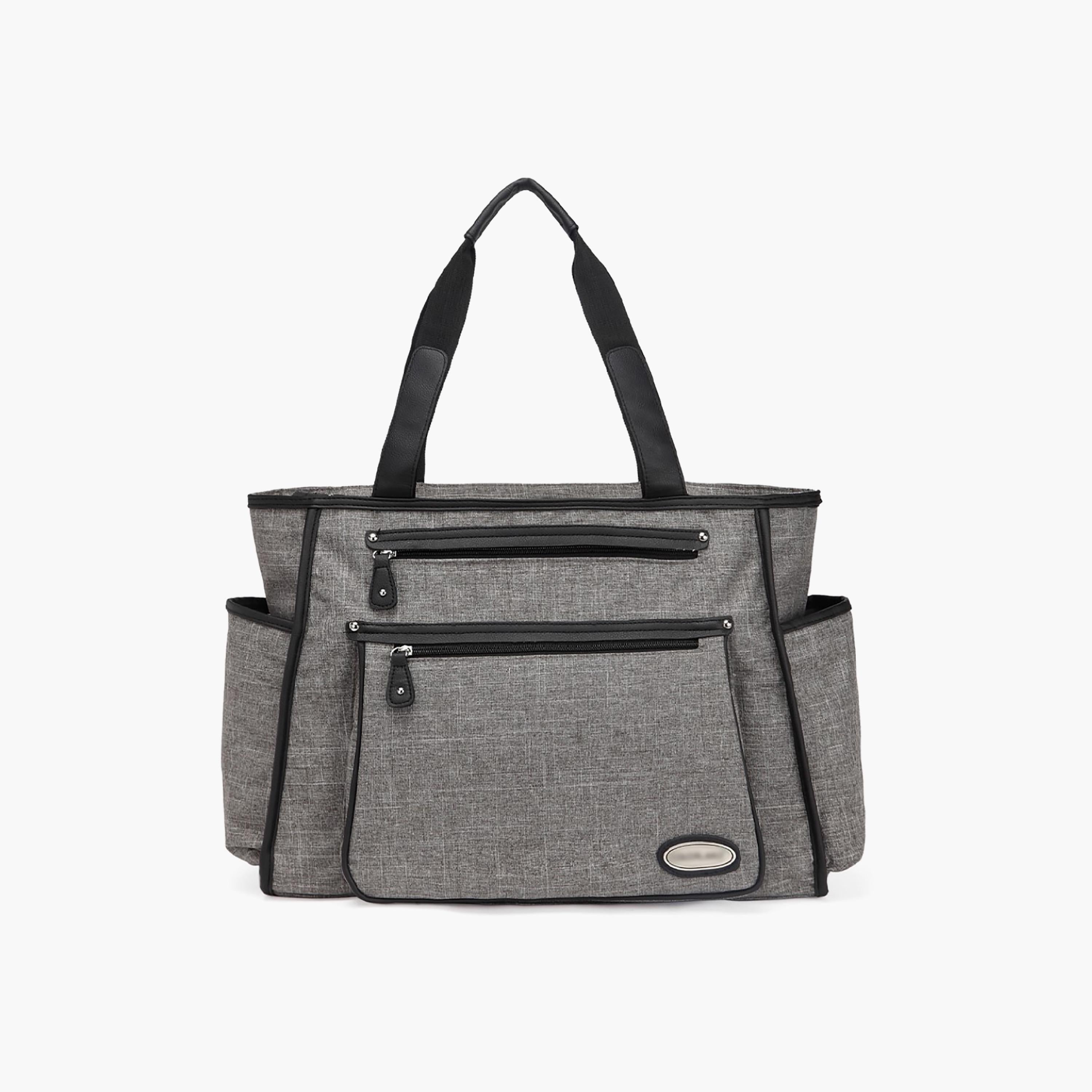 Little Story Betty Diaper Bag, Grey