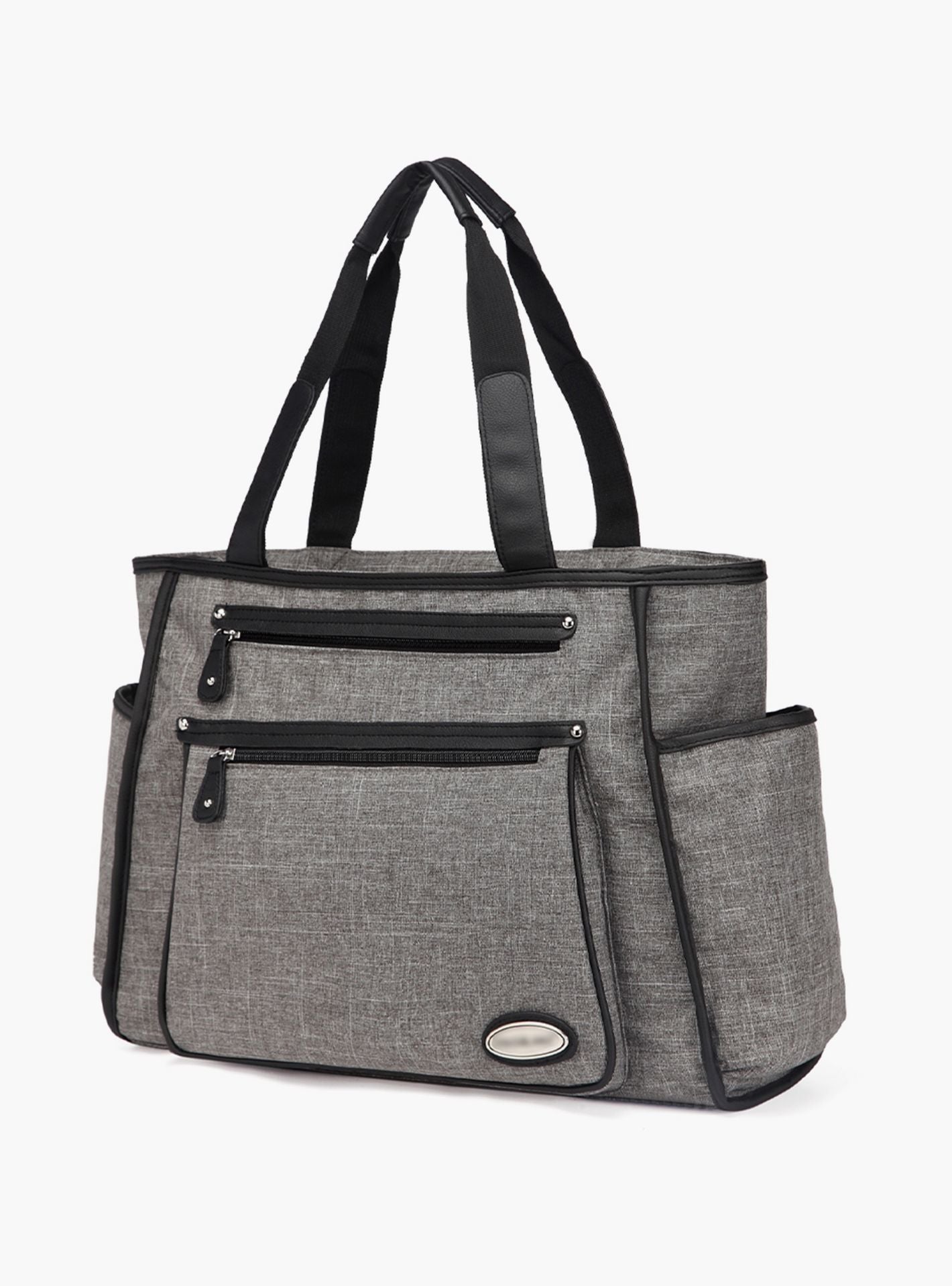 Little Story Betty Diaper Bag, Grey-baby-gear-diaperbags-image-4