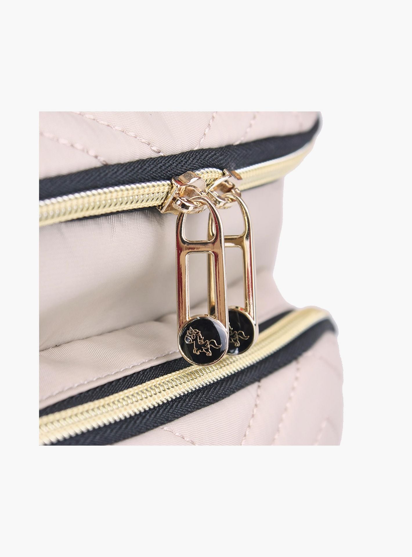 Little Story Georgia Diaper Bag With Changing Pad & Stroller Hooks, Ivory-baby-gear-diaperbags-image-5