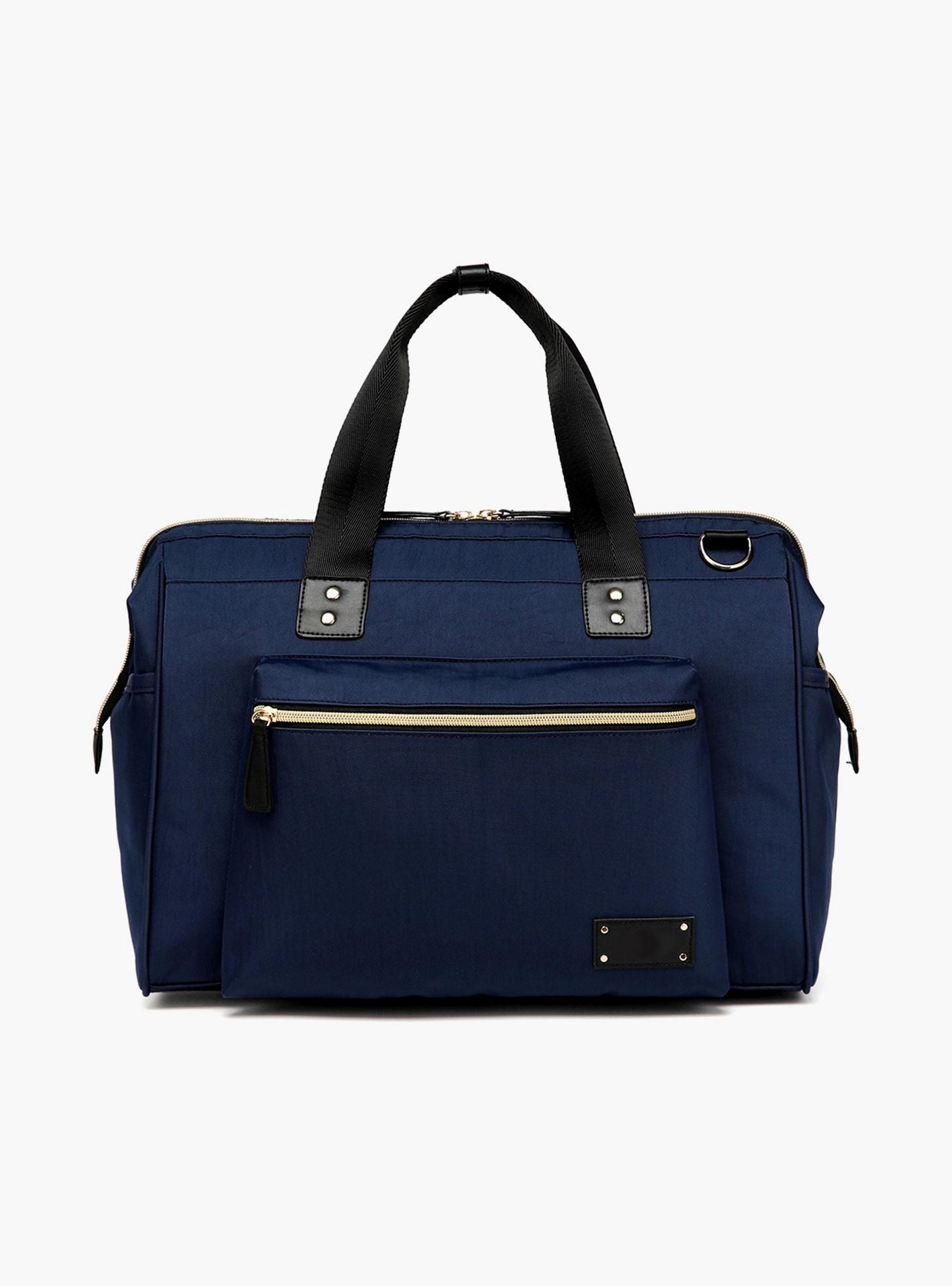 Little Story Zeera Mom Dad Diaper Bag, Navy Blue-baby-gear-diaperbags-image-2