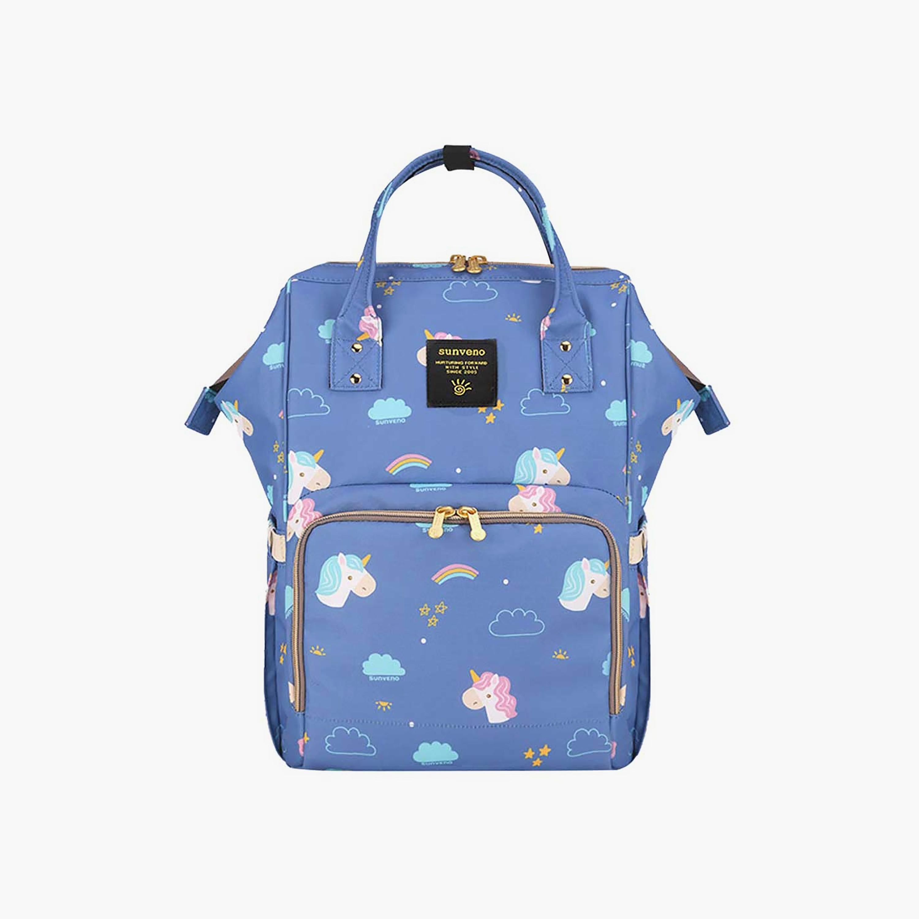Sunveno Diaper Bag Unicorn XL With Sunveno Stroller Hooks