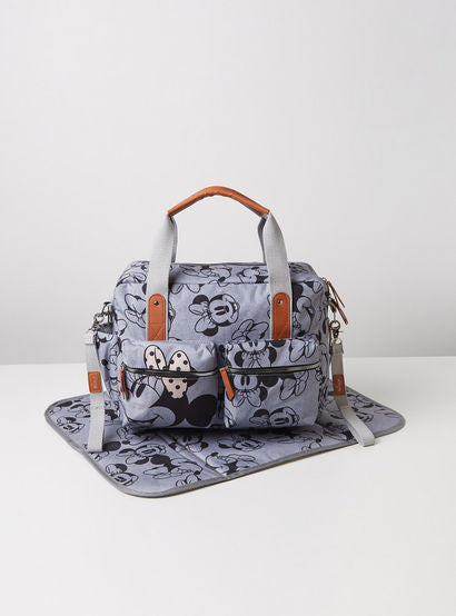 Disney All-Over Minnie Mouse Print Diaper Bag-baby-gear-diaperbags-image-1