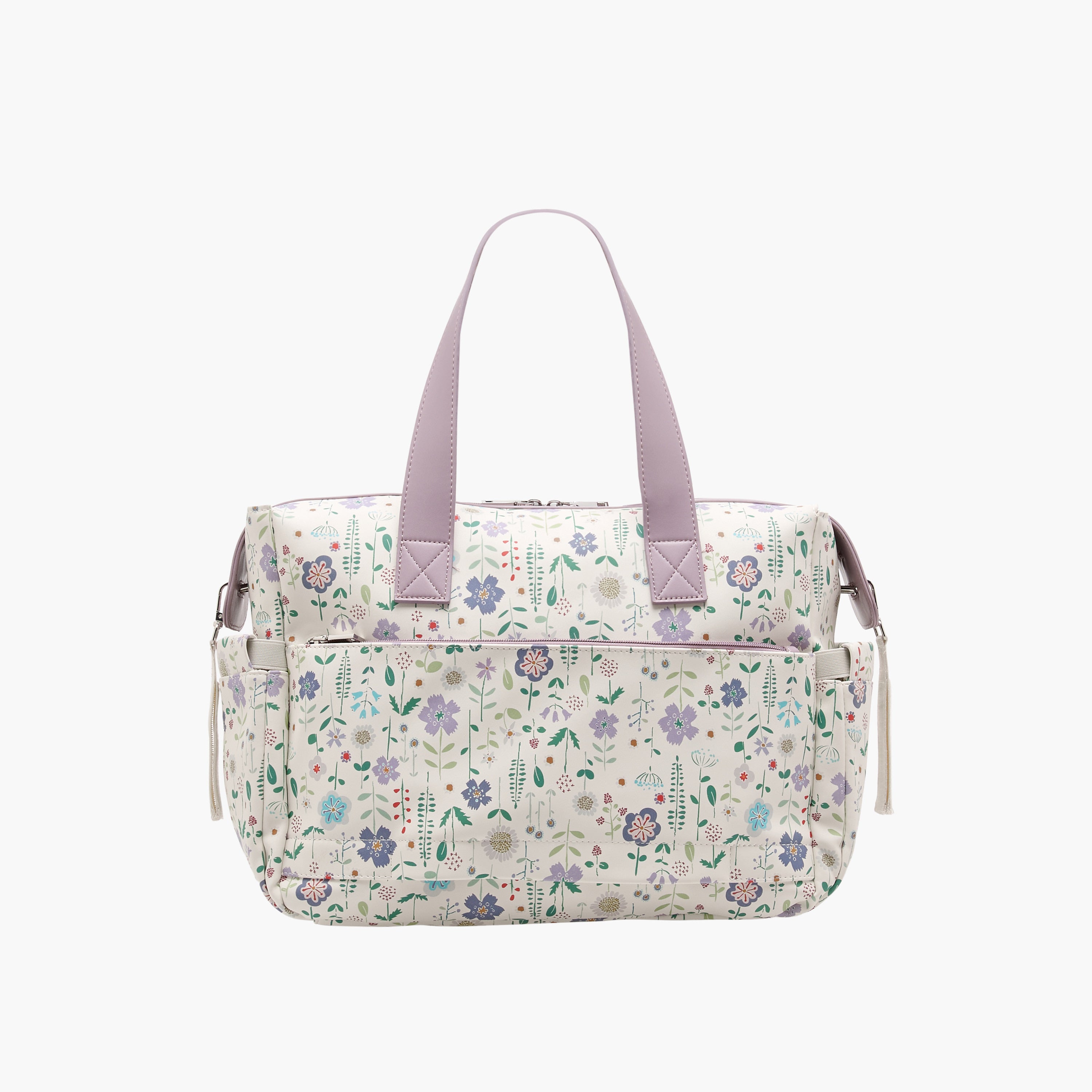Giggles All-Over Floral Print Diaper Bag