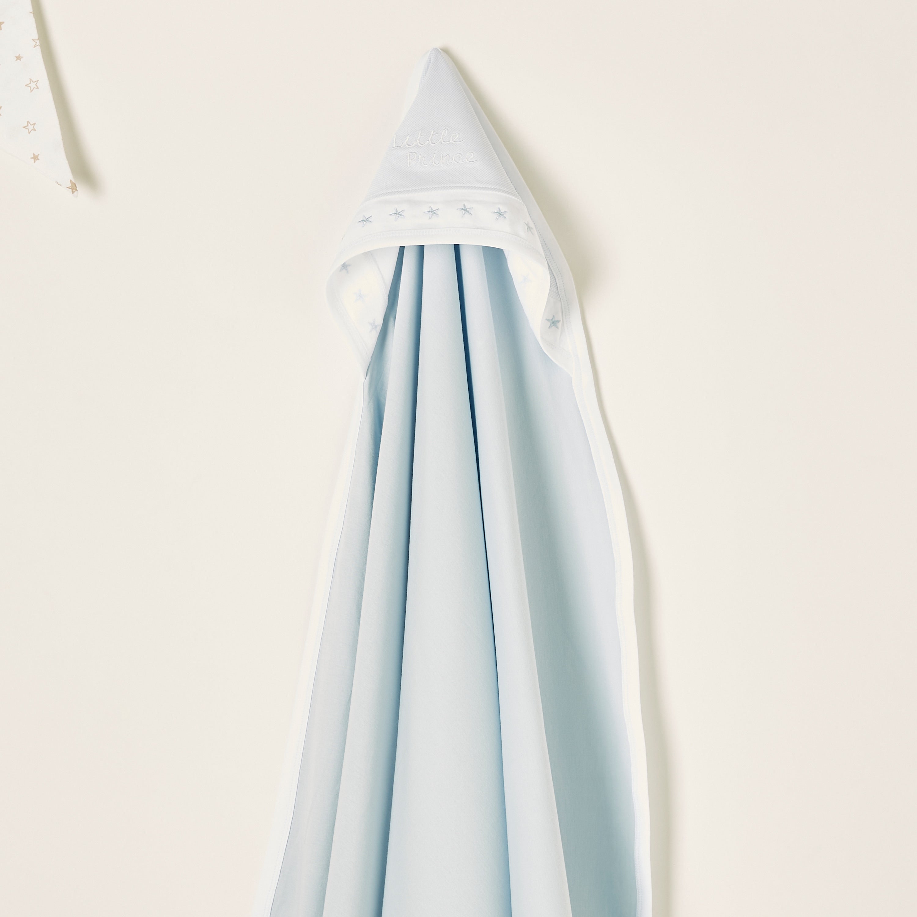 Juniors Solid Receiving Blanket with Hood - 80x80 cm