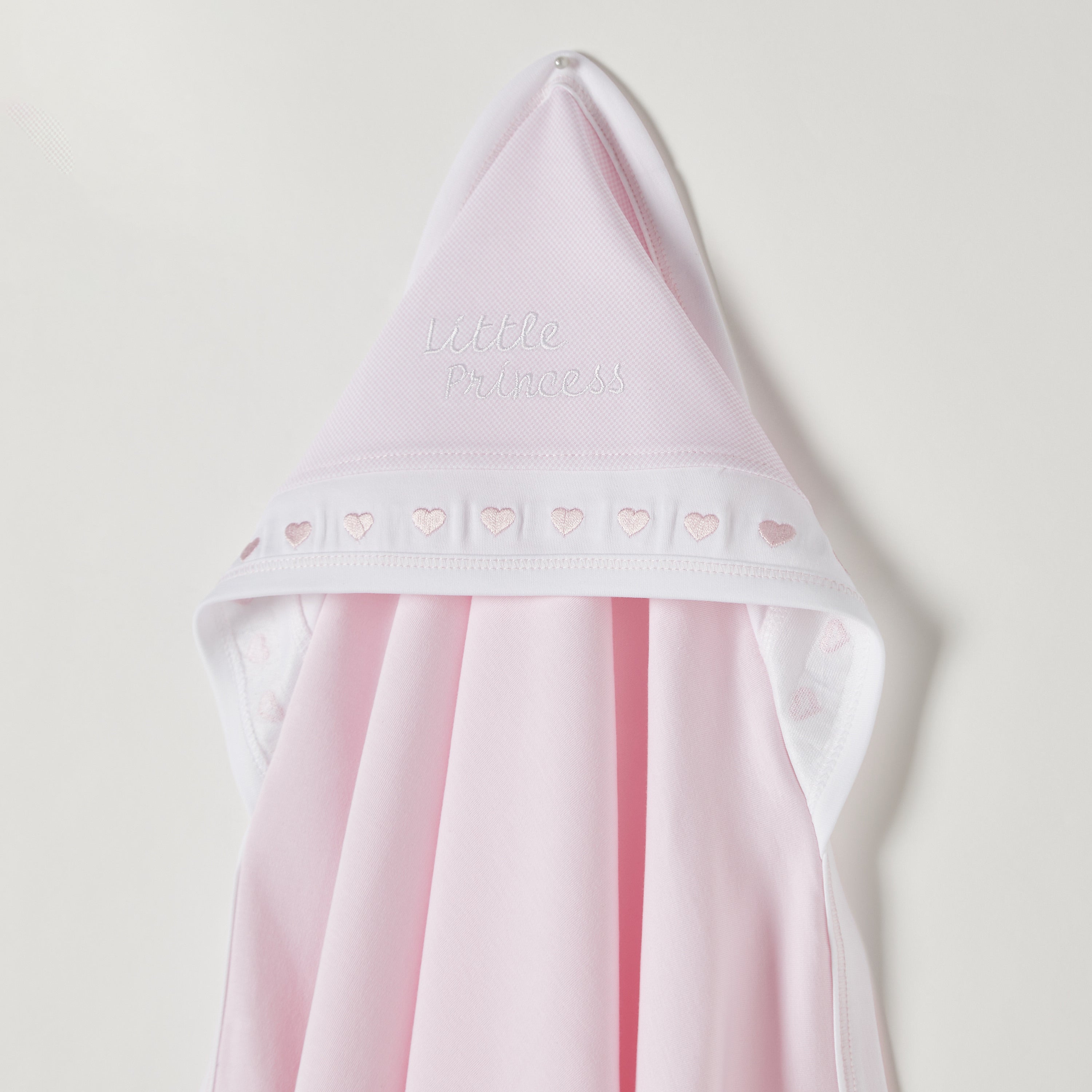 Juniors Embroidered Blanket with Hood - 80x80 cm