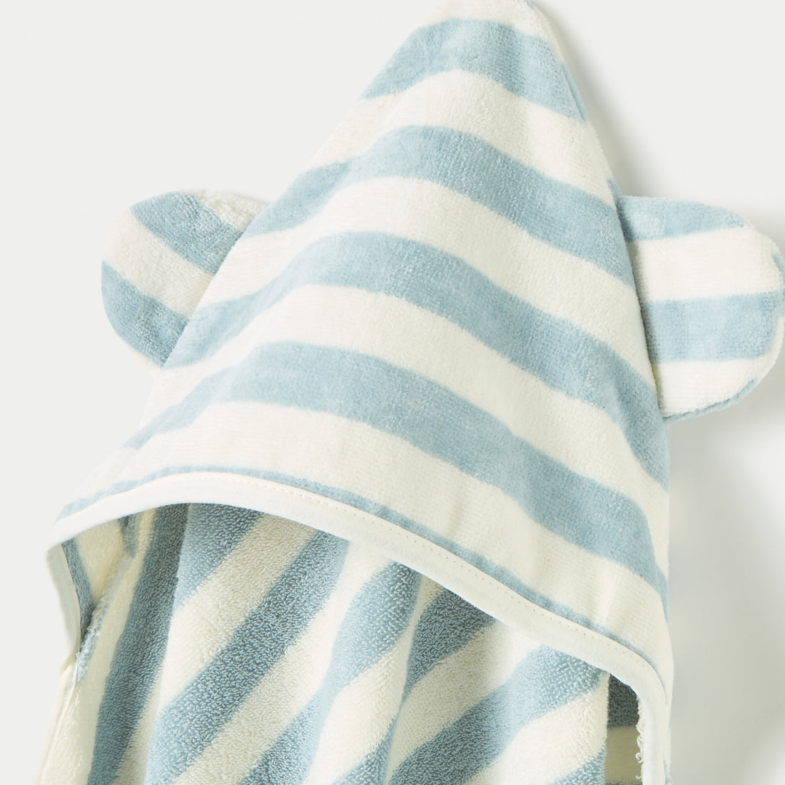 Juniors Striped Hooded Towel - 75x75 cm