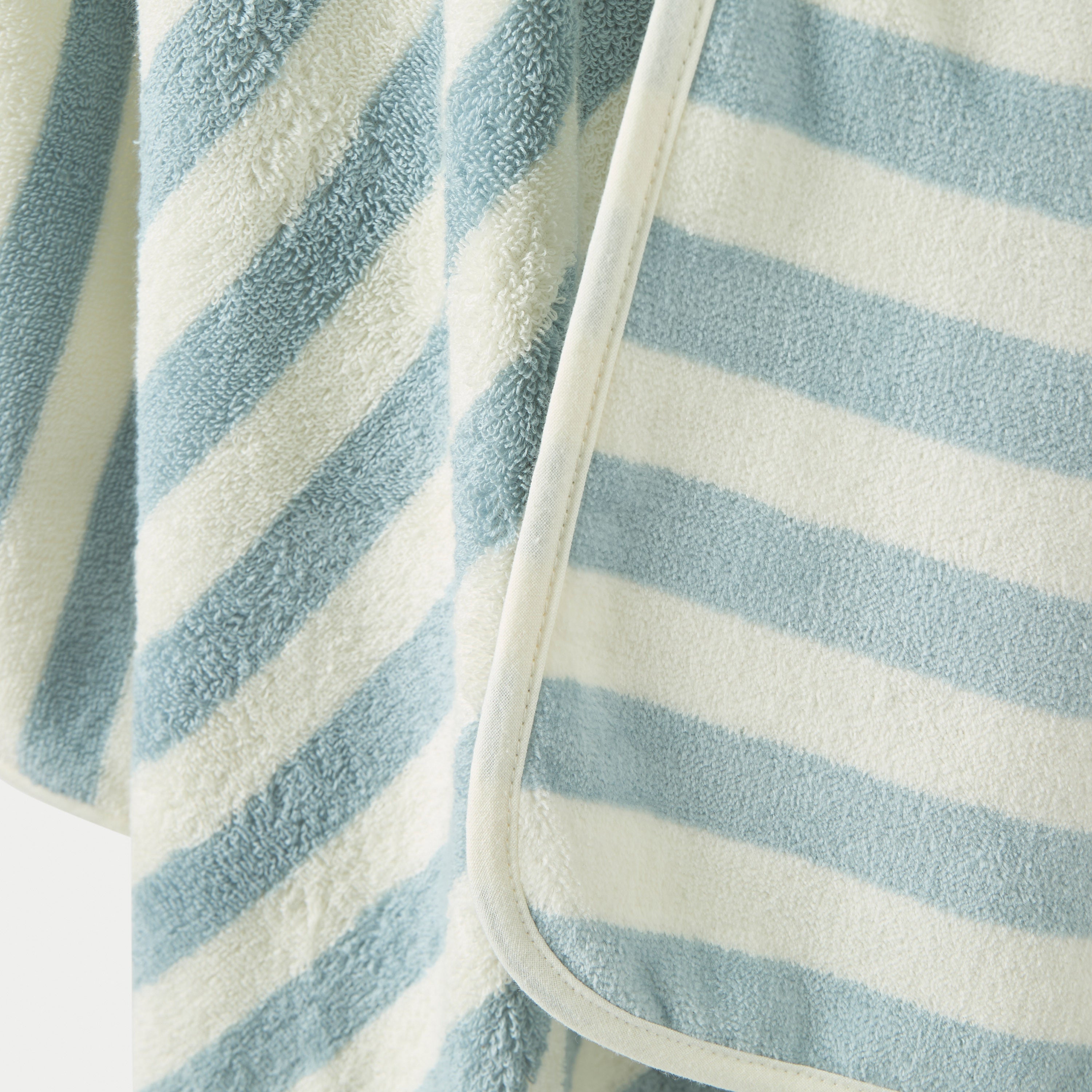 Juniors Striped Hooded Towel - 75x75 cm
