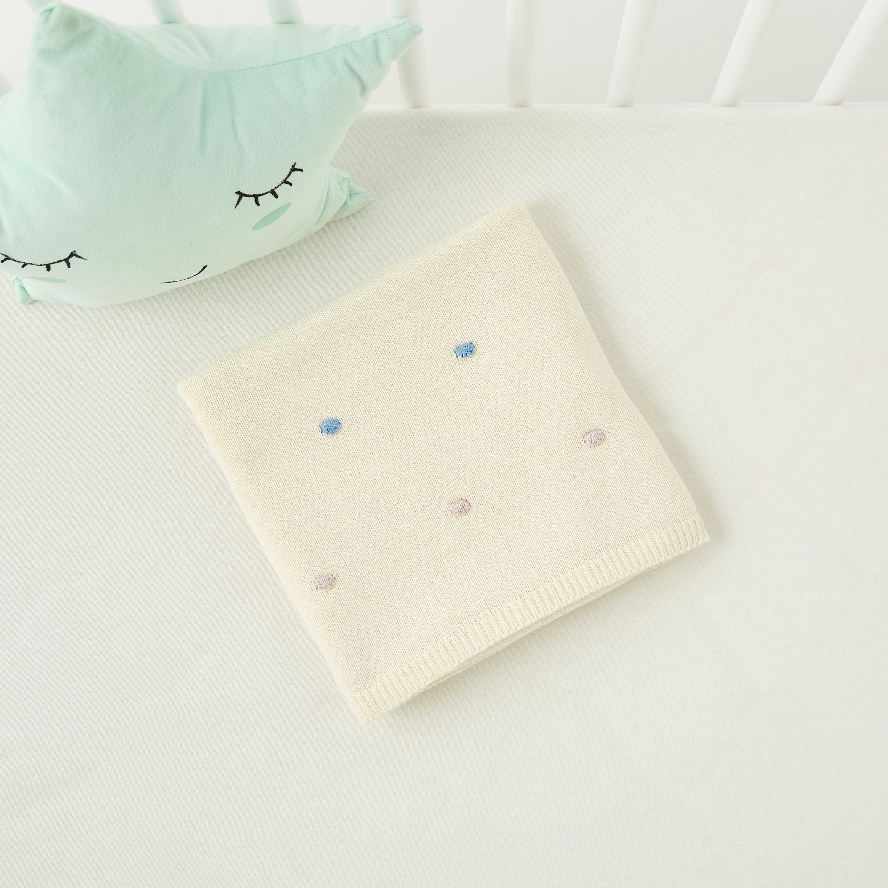 Giggles Bubble Knitted Throw - 80x100 cm
