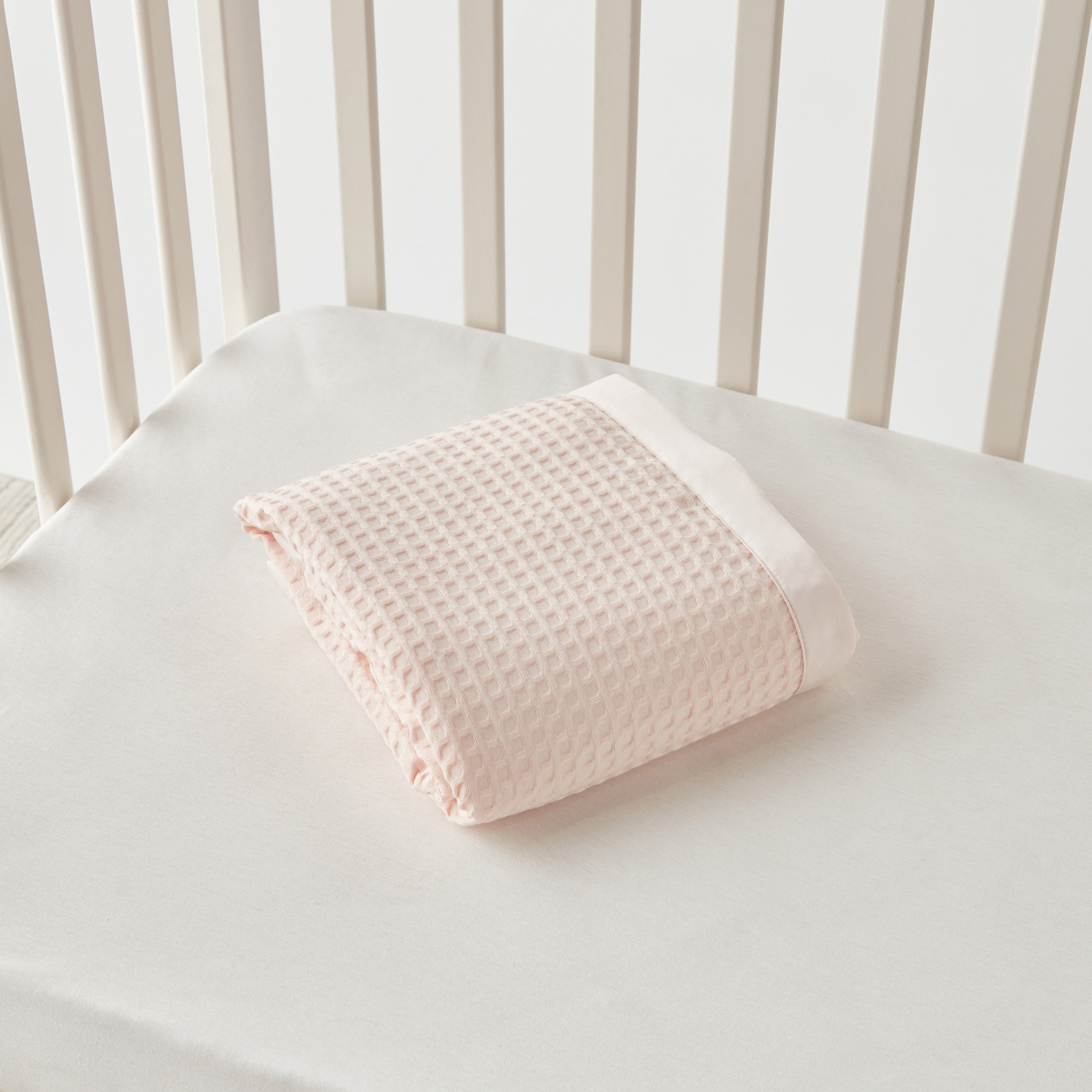 Juniors Waffle Textured Baby Blanket - 76x102 cm