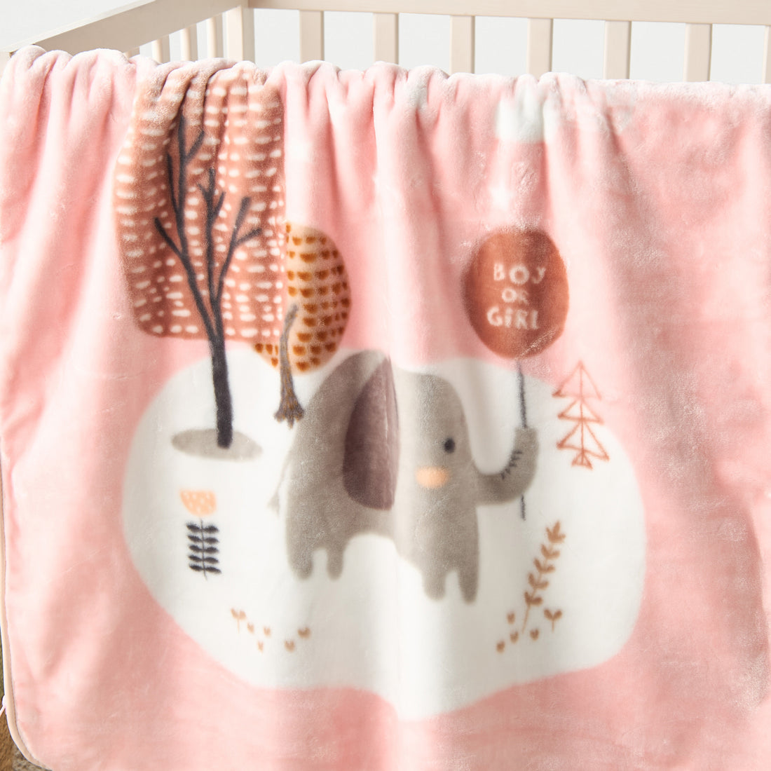 Juniors Printed Raschel Blanket - 80x90 cm