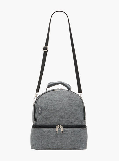 Juniors Solid Diaper Bag with Adjustable Straps and Zip Closure-baby-gear-diaperbags-image-2