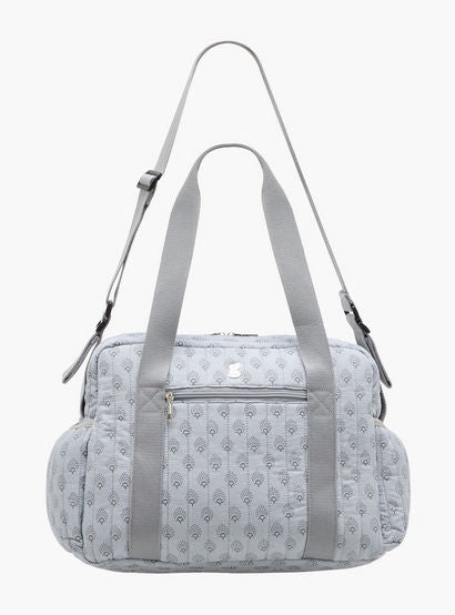 Giggles Quilted Diaper Bag with Double Handle and Zip Closure-baby-gear-diaperbags-image-2