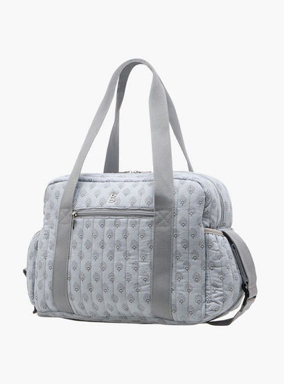 Giggles Quilted Diaper Bag with Double Handle and Zip Closure-baby-gear-diaperbags-image-5