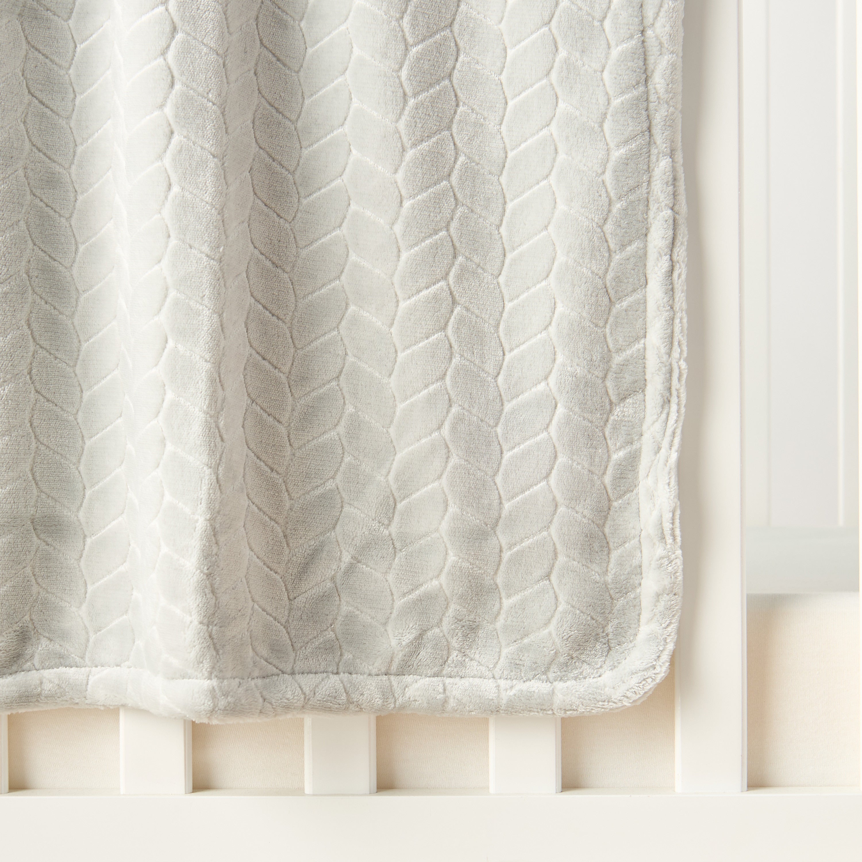Juniors Textured Flannel Raschel Blanket - 76x102 cm