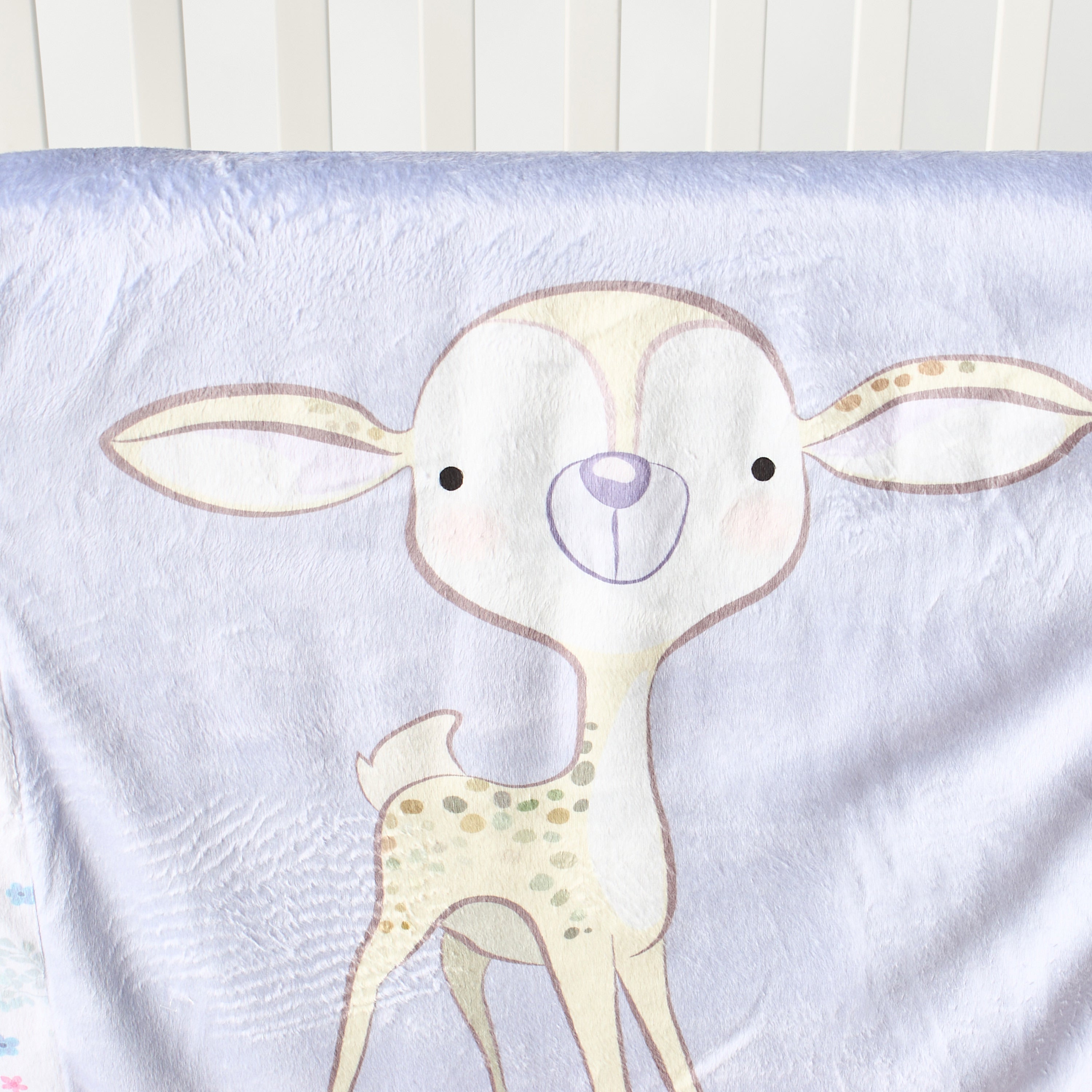 Juniors Patchwork Print Raschel Blanket - 76x102 cm