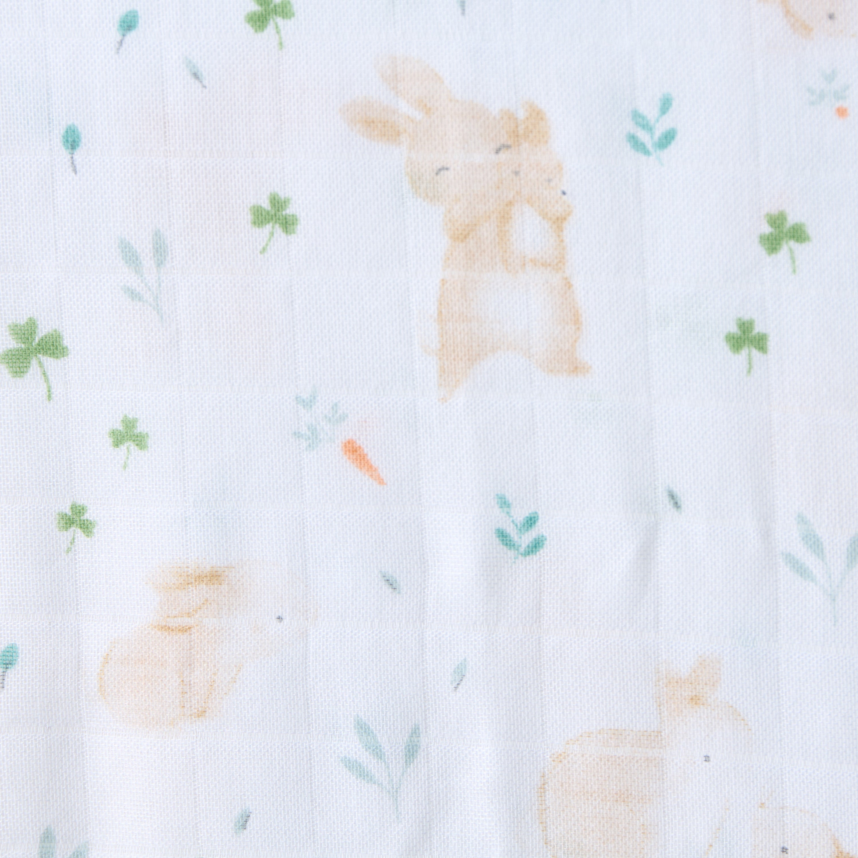 Giggles Floral Print Bamboo Muslin Swaddle Blanket - 120x120 cms