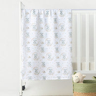 Giggles Koala Print Swaddle Blanket - 120x120 cm-undefined-image-1