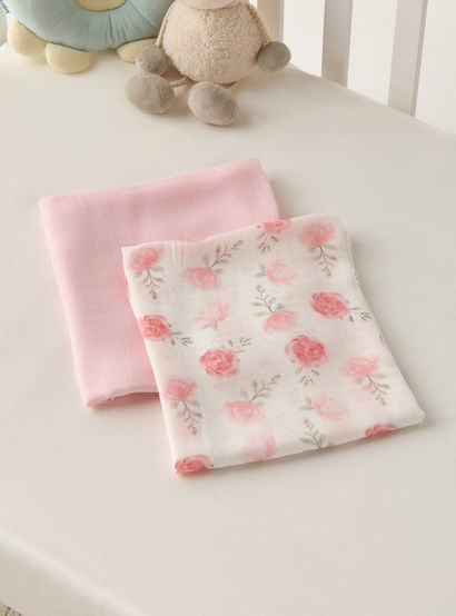 Giggles 2-Piece Assorted Muslin Swaddle Blanket Set-baby-nursery-blanketsandswaddles-swaddlesandsleepingbags-image-4