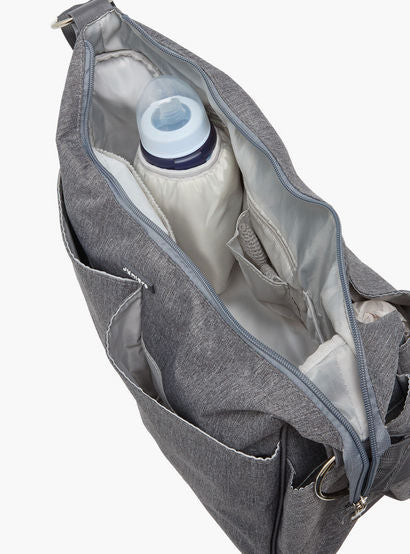 Juniors Textured Diaper Bag with Zip Closure-baby-gear-diaperbags-image-12