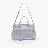 Giggles Textured Diaper Bag with Double Handles-undefined-image-1