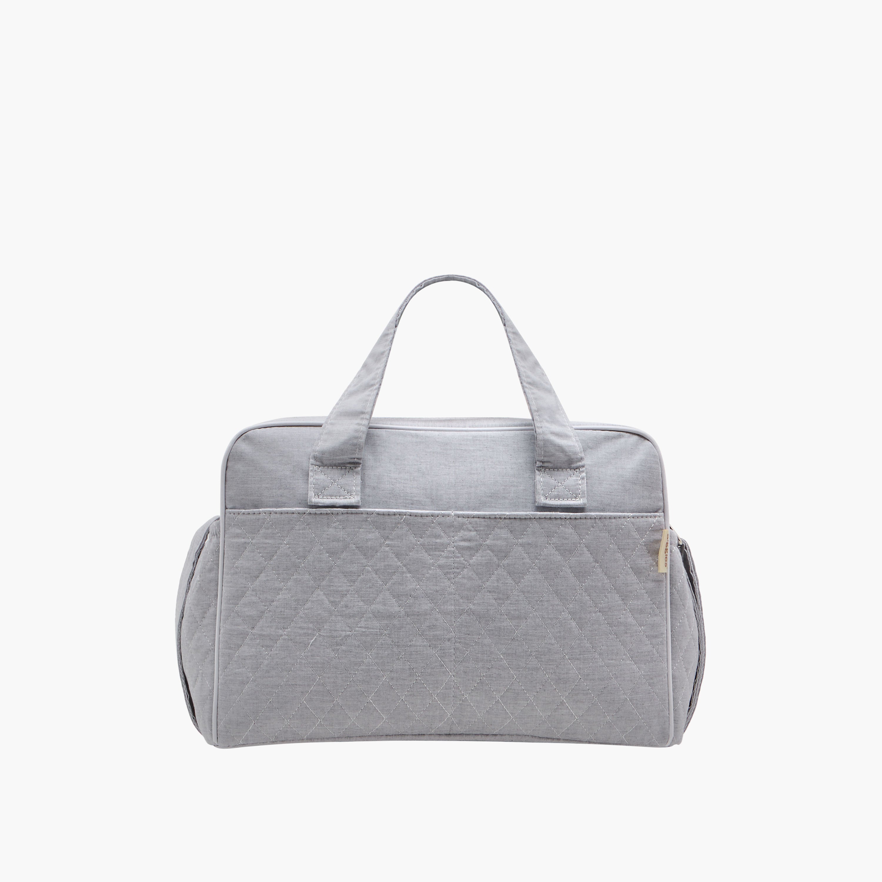 Giggles Textured Diaper Bag with Double Handles