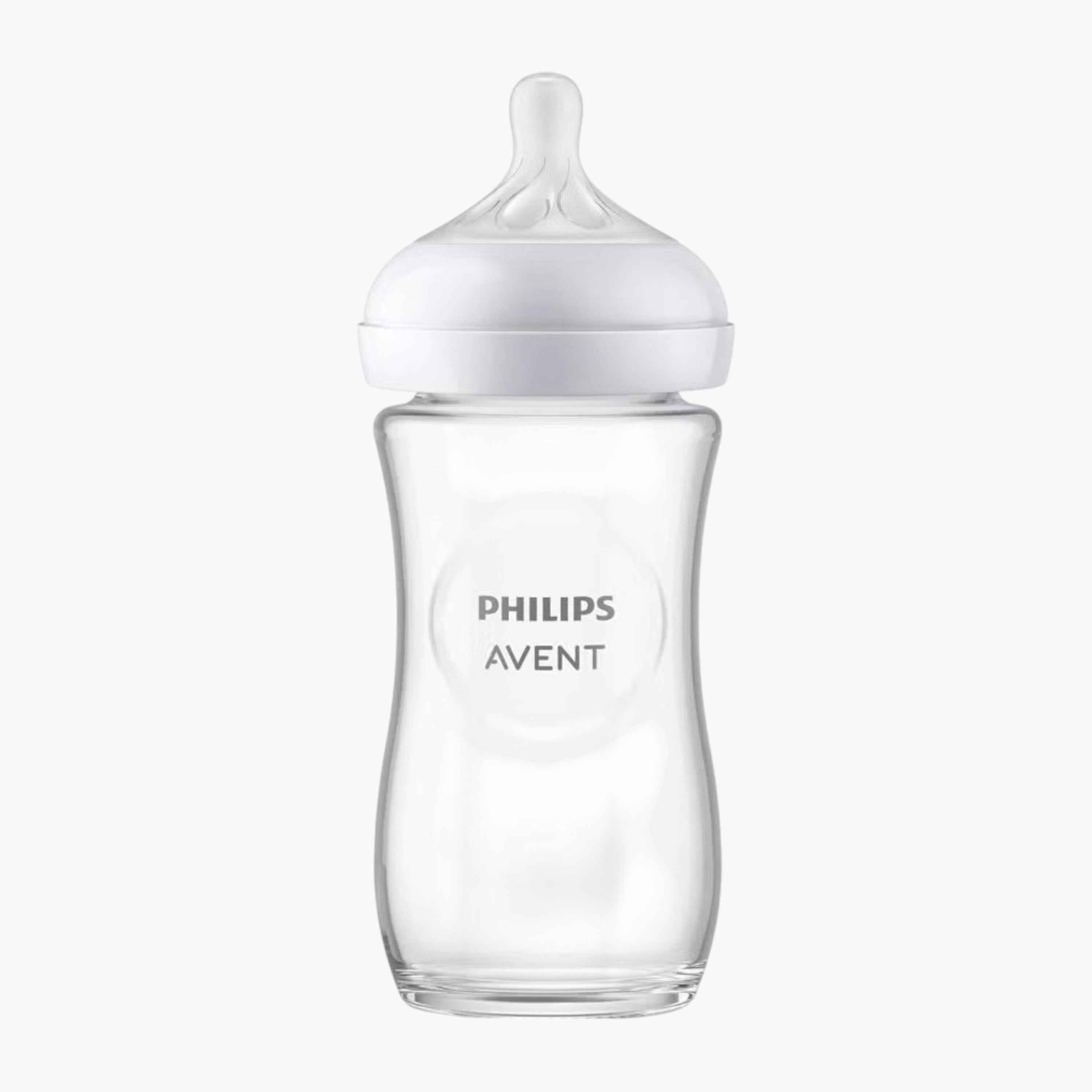Philips Avent Natural Glass Feeding Bottle - 240 ml - HomeBabyFeedingFeeding BottlesBottles & Teats