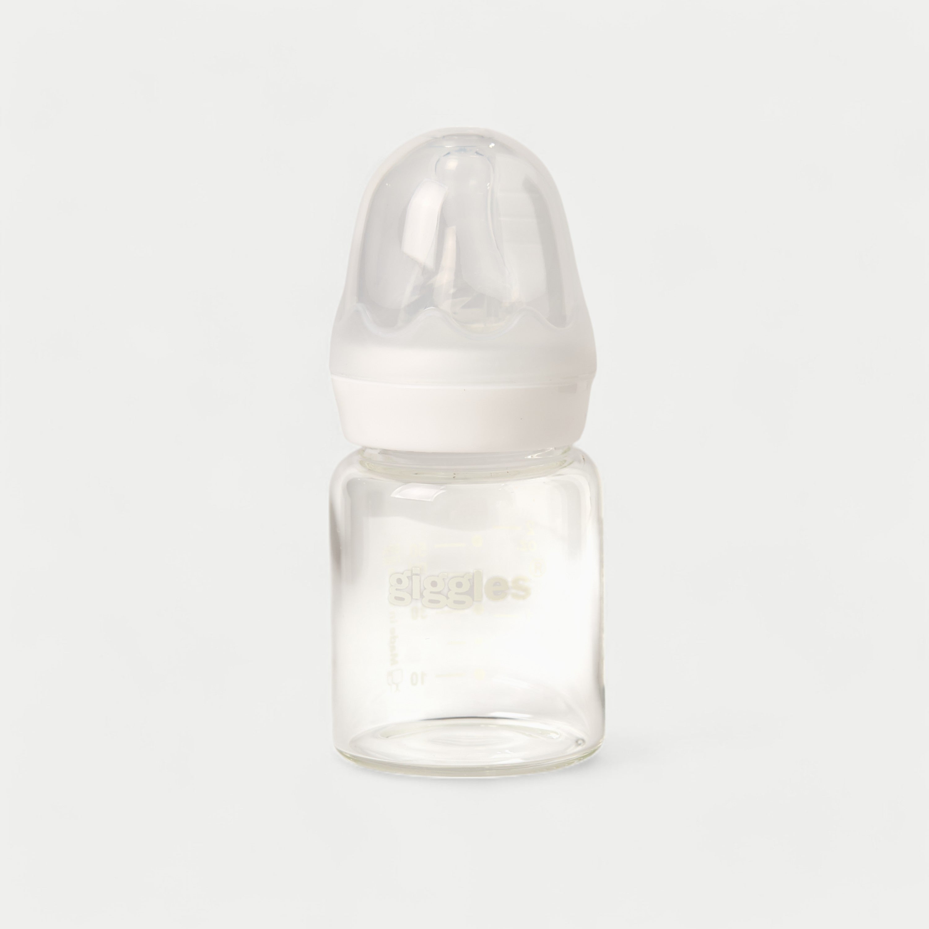 Giggles 2-Piece Glass Feeding Bottle Set - 50 ml - Feeding
