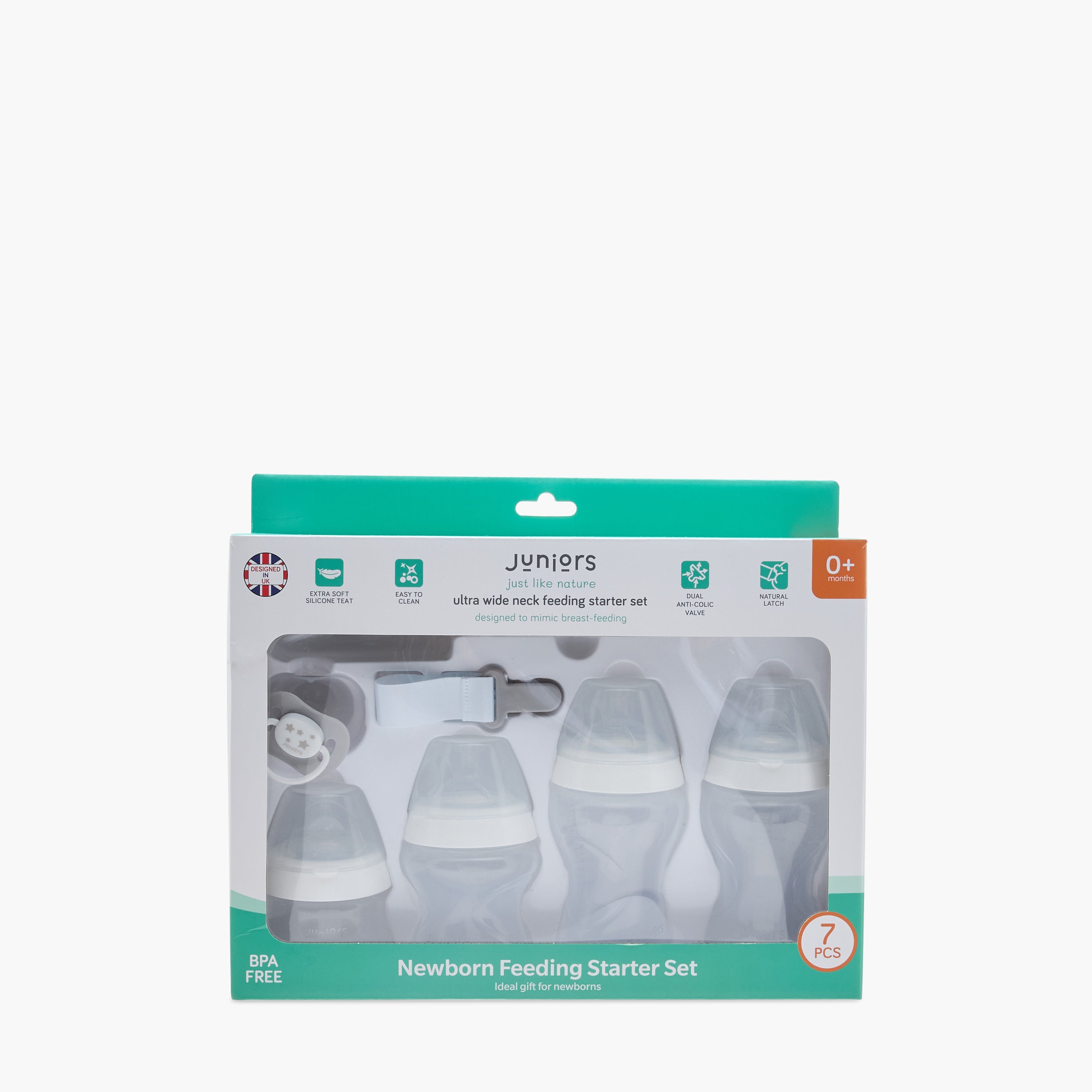 Juniors 7-Piece Newborn Feeding Starter Set