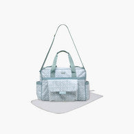 Juniors Printed Diaper Bag with Adjustable Strap and Zip Closure-undefined-image-1