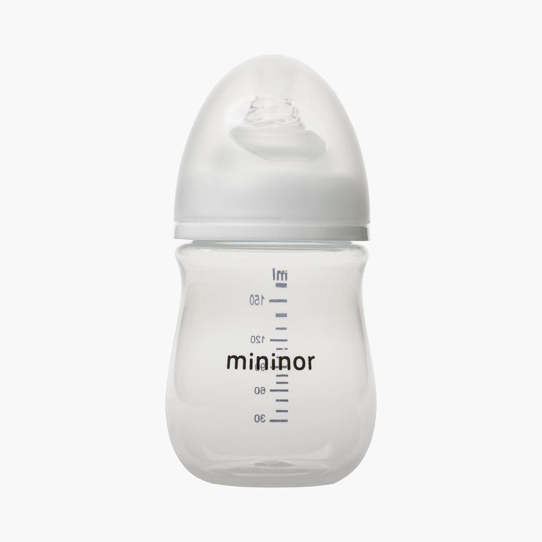 Mininor Feeding Bottle with Teat - 160 ml - 0 Months - HomeBabyFeedingFeeding BottlesBottles & Teats