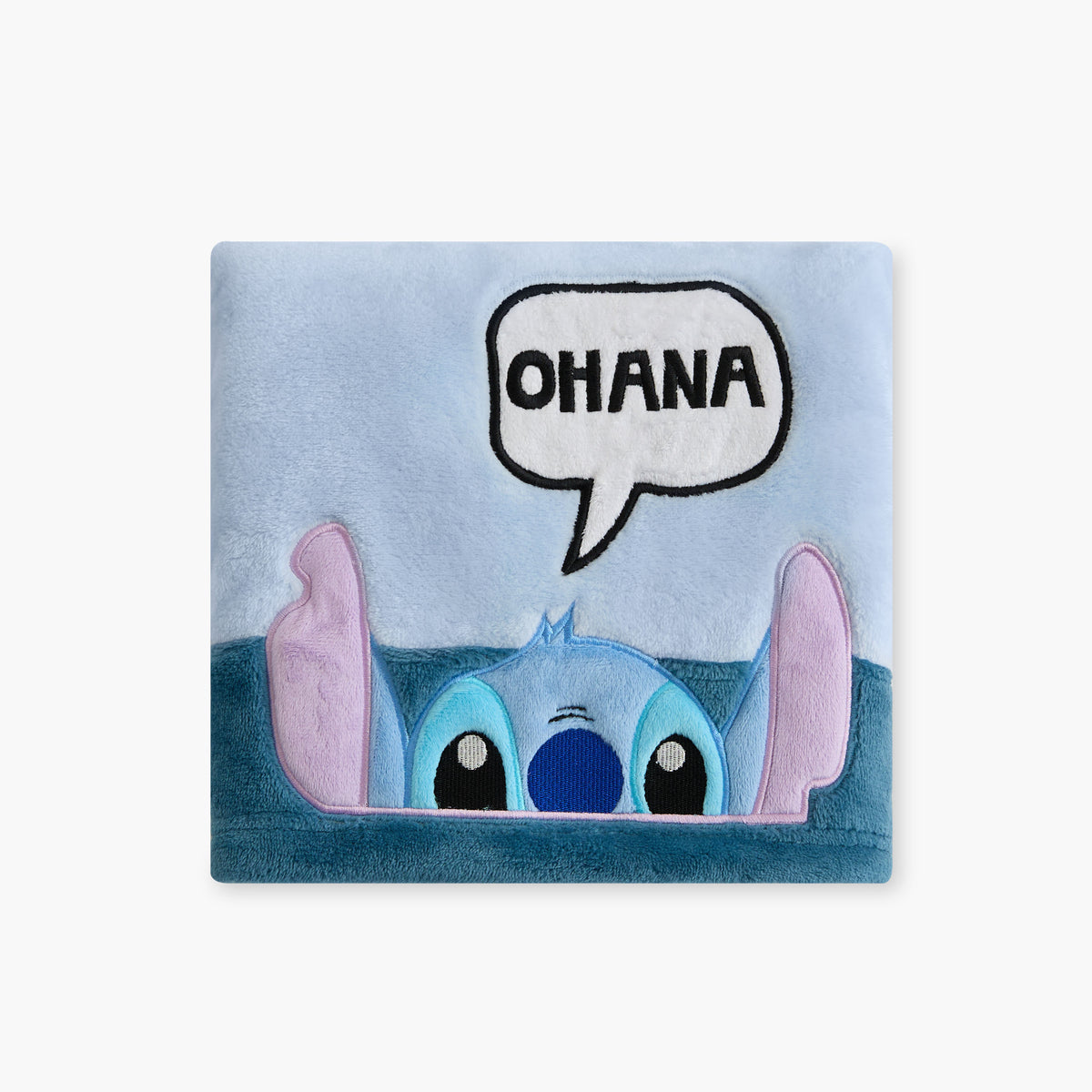 Disney Peek a Boo Stitch Print Blanket - 76x102 cm