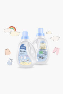 Juniors 2-in-1 Baby Laundry Detergent and Softener - 1 L-undefined-image-1