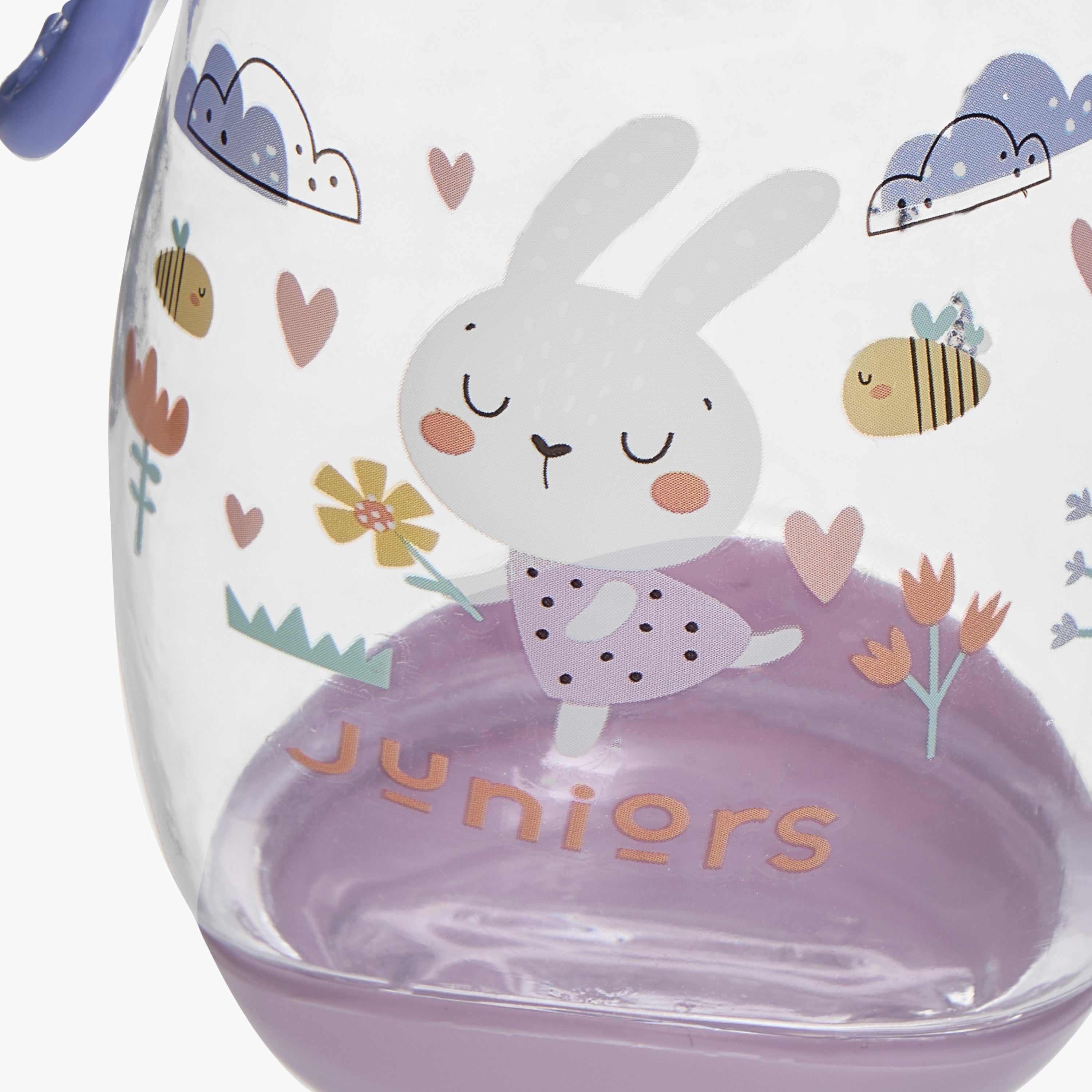 Juniors Printed Feeding Bottle with Handle - 250 ml