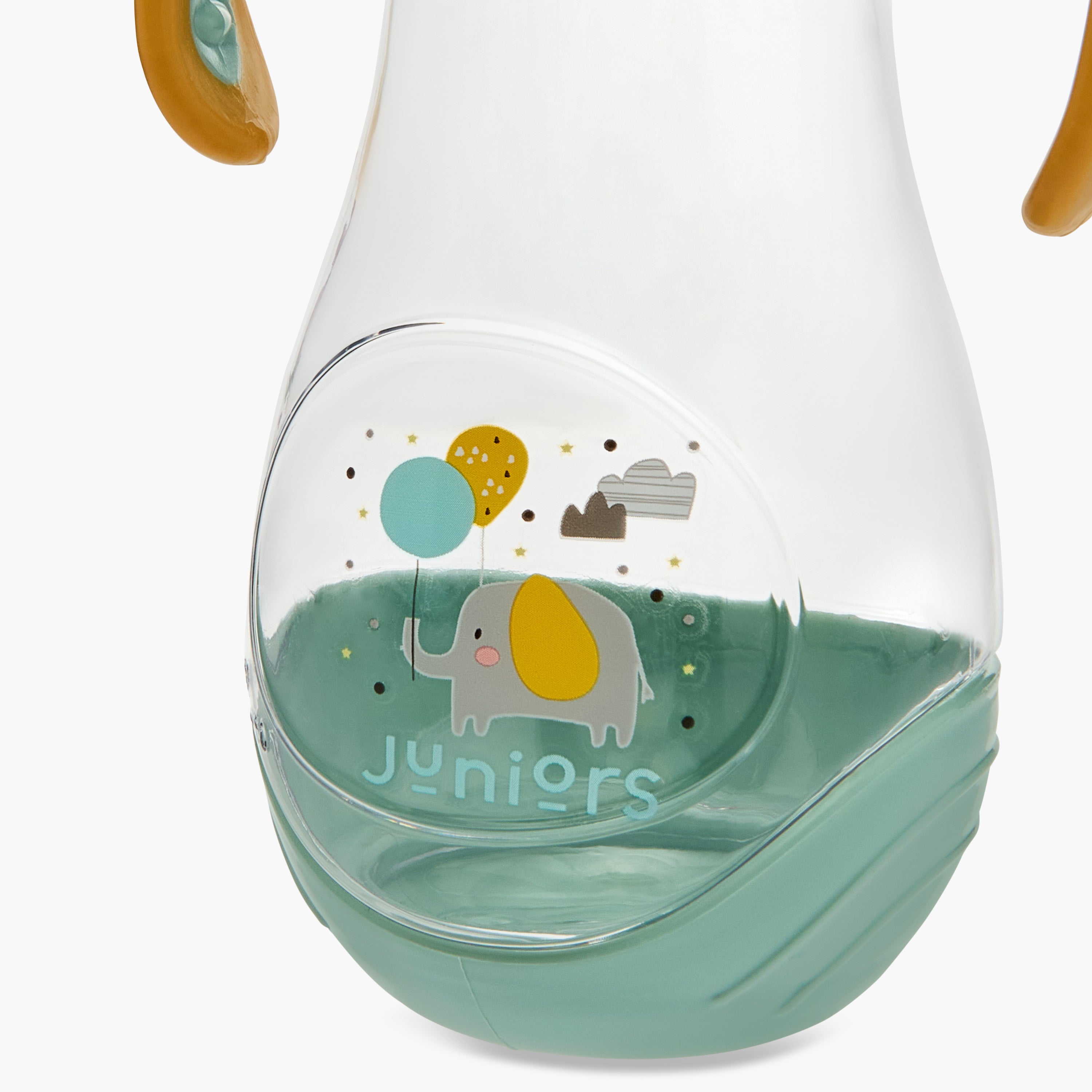 Juniors Printed Feeding Bottle with Handle - 250 ml