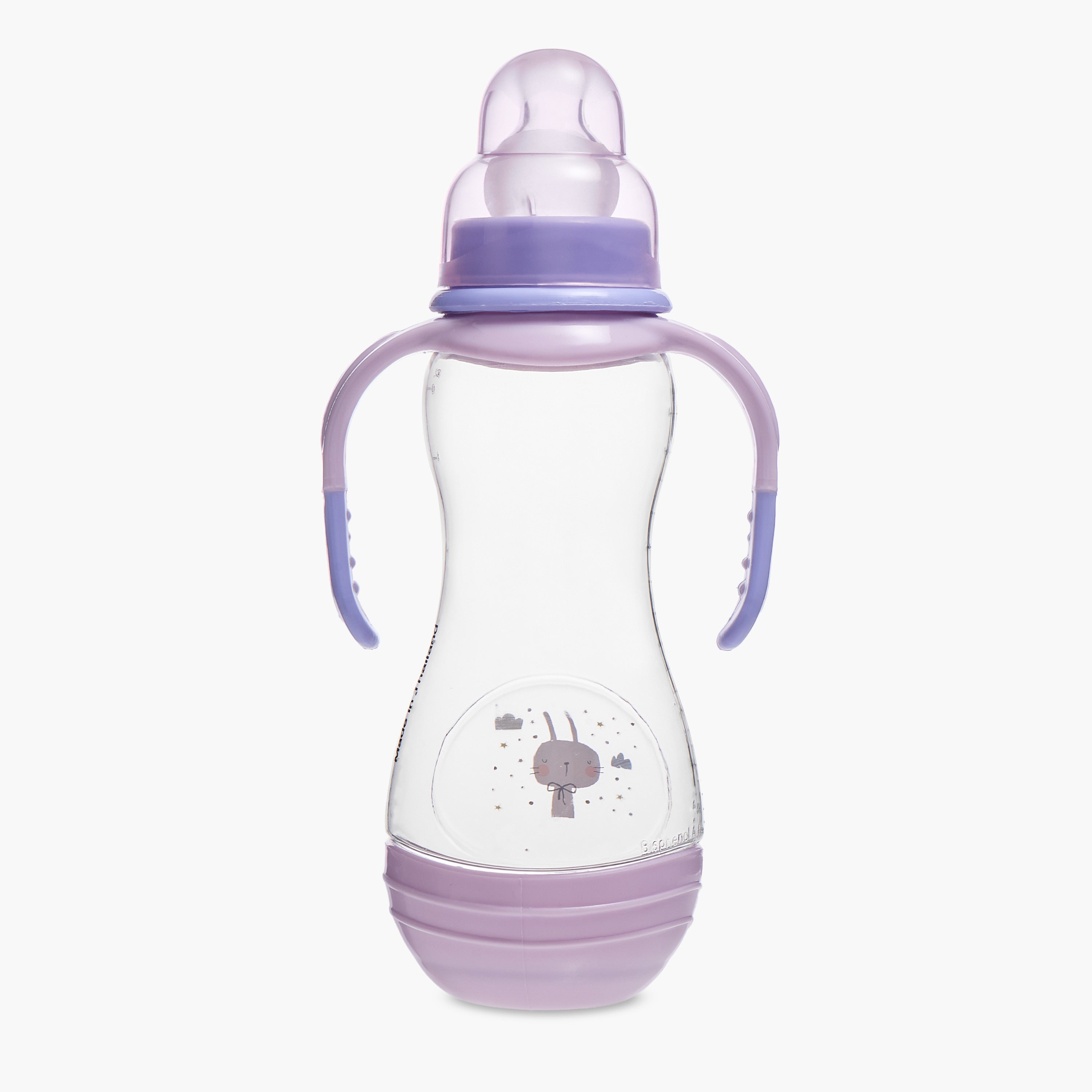 Juniors Printed Feeding Bottle with Handle - 250 ml