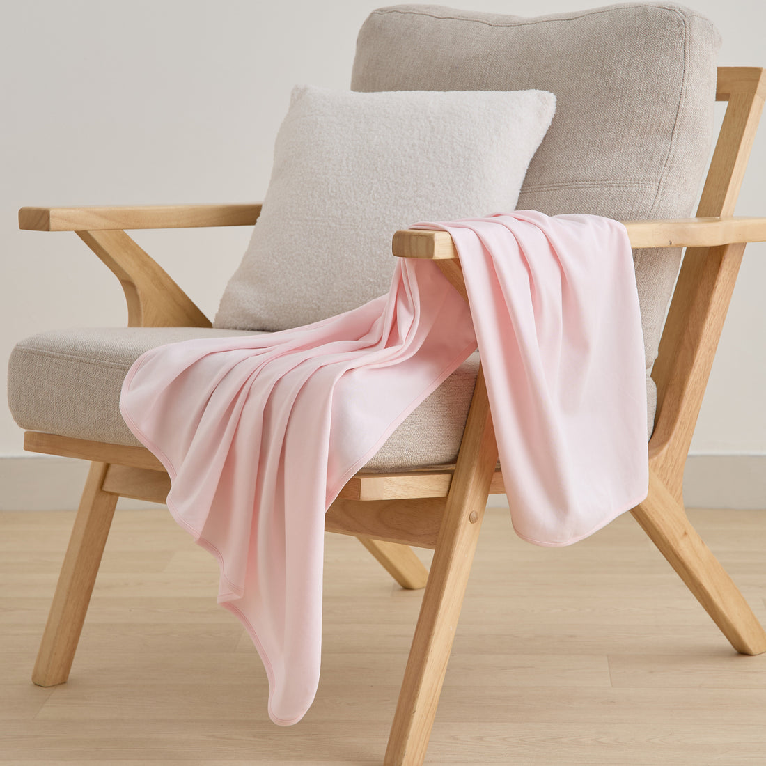 Juniors Solid Cotton Raschel Blanket - 80x100 cm