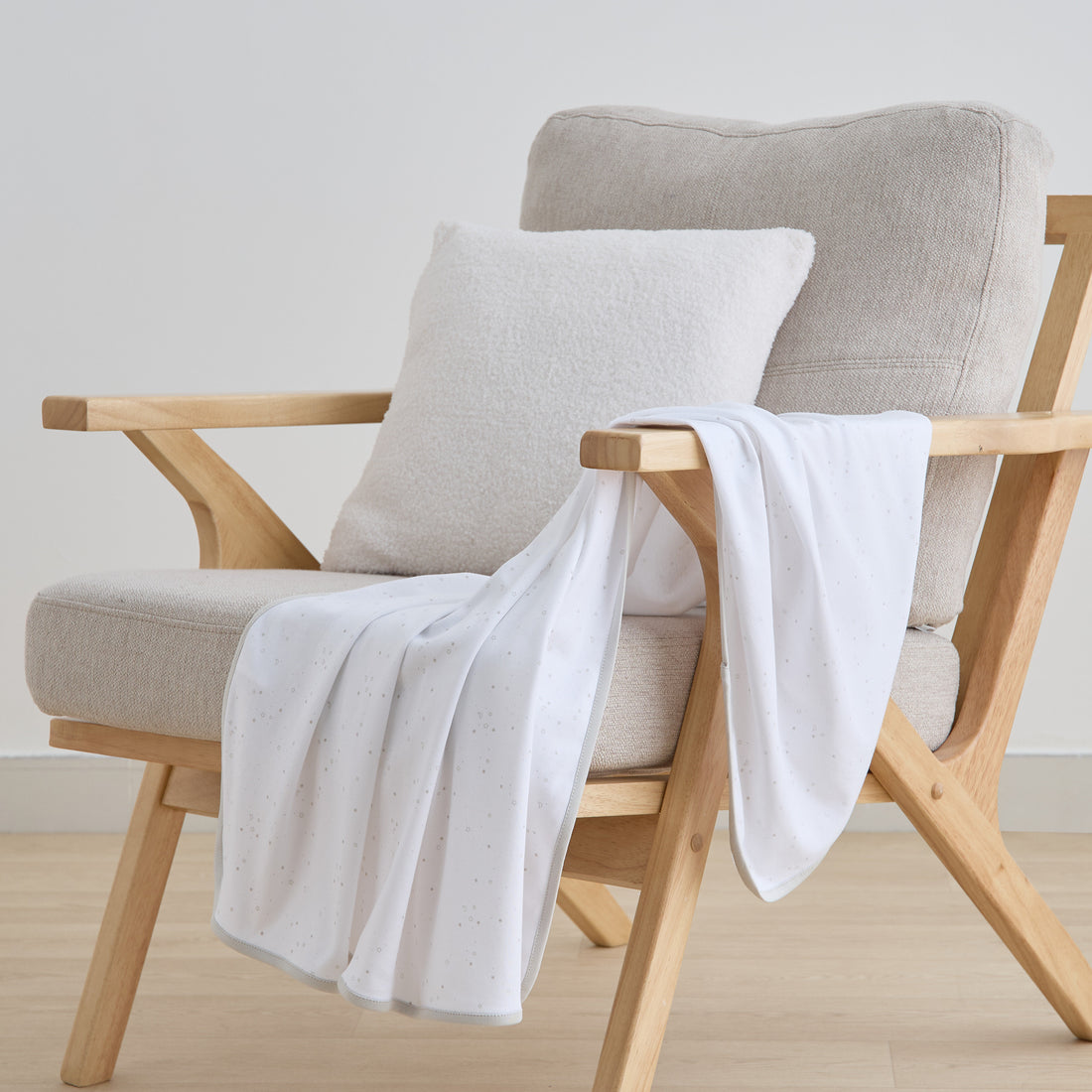 Juniors Printed Cotton Receiving Blanket - 80x100 cm
