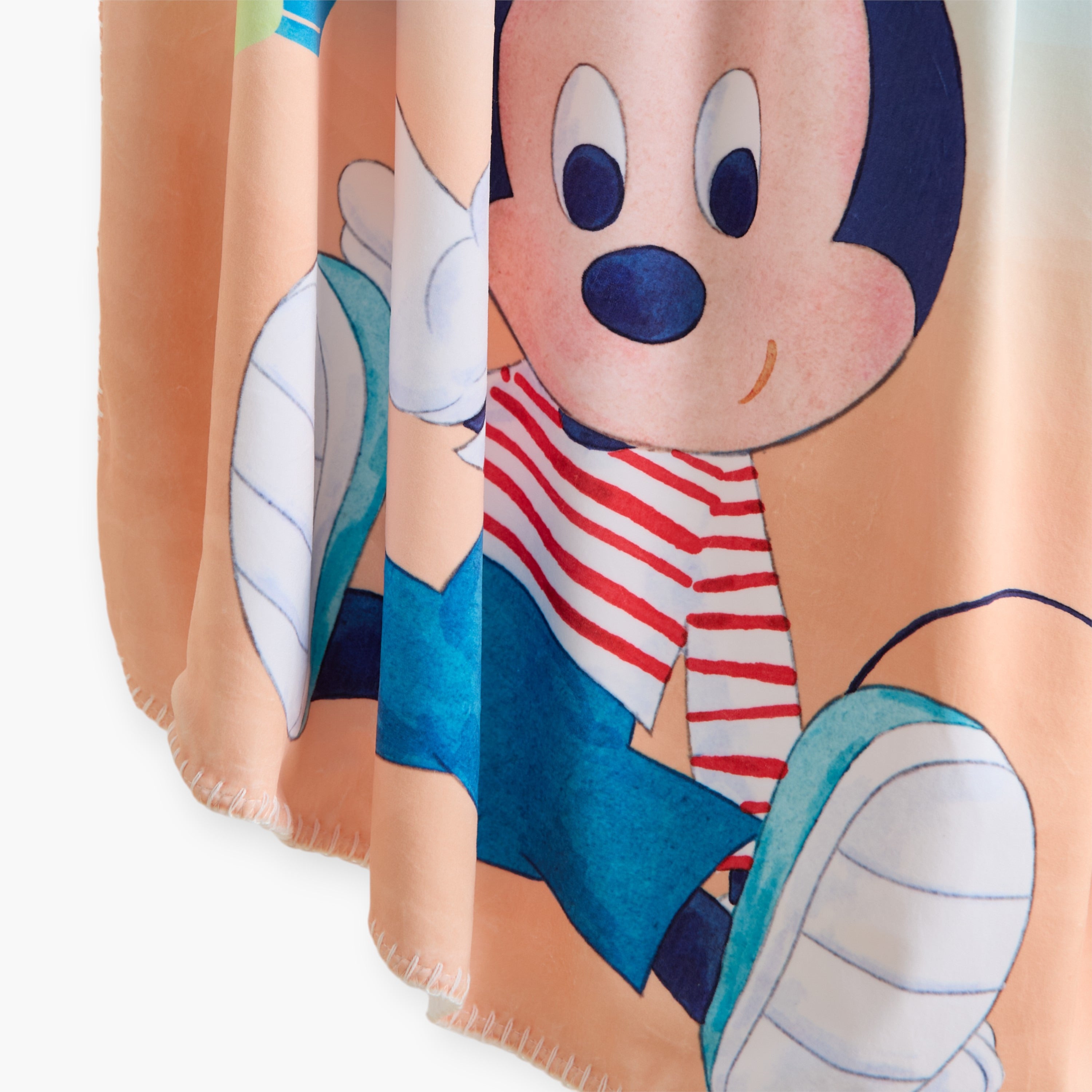 Disney Mickey Mouse Print Raschel Blanket - 80x100 cm