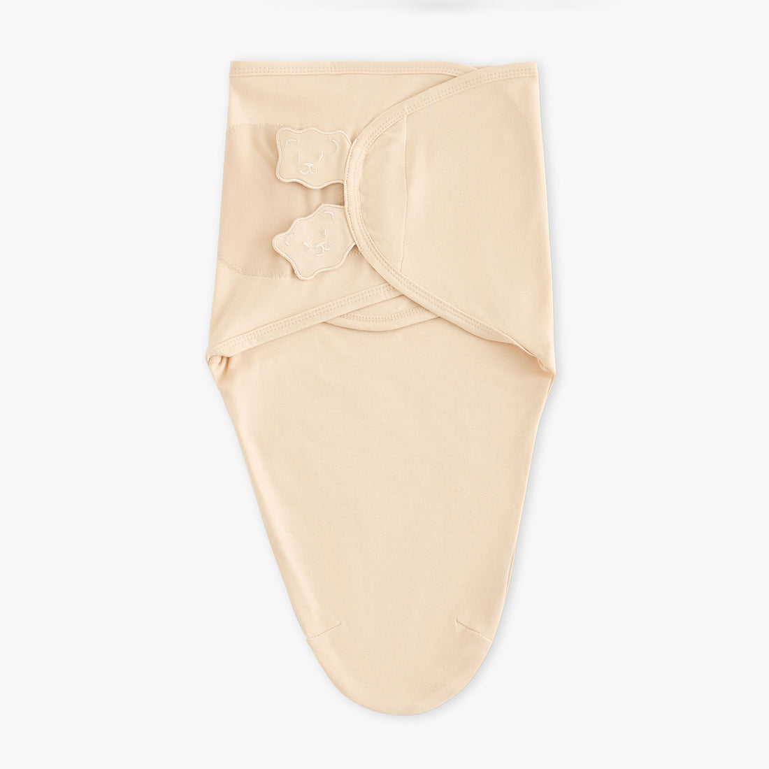 Juniors Embroidered Ear Applique Swaddle Wrap - HomeBabyNurseryBlankets & SwaddlesSwaddles & Sleeping Bags